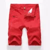 Jeans da uomo Idopy Uomo Strappato Biker Denim Shorts Moto estivo per uomo Multi tasche Designer di marca Plus Size 28-401218l