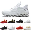 2021 Buty do biegania bez marki Mężczyźni Chaussures Triple Black Red Mens Treners Outdoor Jogging Sports Sports Sneakers 39-44 Style 12