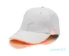 Wholesale-32 Цвета LED освещено Бейсболка Glow клуб Бейсбол Hip-Hop Golf танец Hat Optical Fiber Luminous Caps Регулируемое DDA734