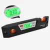 Freeshipping Digital Angle Gauge Level Box Protractor Angle Finder Inclinometer With Magnetic Base Calculating For Carpentry Building Mason