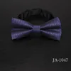 Muszka świąteczna moda męska czarny węzeł Bowtie business wedding mężczyźni formalny krawat na akcesoria