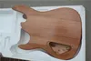 Factory Electric Guitar Kit (Delar) Med Flam Maple Top, Mahogany Body and Neck, Rosewood Fretboard, erbjuder skräddarsydda