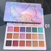 El nuevo maquillaje de la paleta de sombras de ojos CMAADU 18 colores Pigmento Matte Sombra de ojos Matte Glitter Primer maquillaje