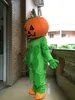 2019 Högkvalitativ Halloween pumpa dekor Mascot Kostym för vuxna Gratis frakt