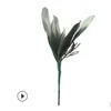 Phalaenopsis 잎 인공 식물 잎 장식 꽃 보조 재료 꽃 장식 난초 잎 30pcslot gb1508541474