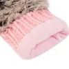 Fashion-New 5 Colors Girls Novelty Cartoon Winter Gloves for Women Knit Warm Fitness Gloves Hedgehog Heated Villus Wrist Mittens