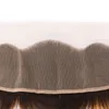 Extensões de cabelo virgem brasileira 3 pacotes com 13x4 LACE FRONTAL 1B/613 CABELO HUMANO BLONDO 1B 613 CORPO CORPO Ondas 10-26 polegadas