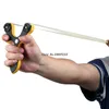 Binding Card Ball Slingshot Catapult Outdoor Leisure Shooting Competition Può installare colpi rotondi con elastico piatto