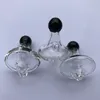 UFO-Glas-Vergaserkappe, Außendurchmesser 30 mm, luftgerichtet, Hutform mit Lochkuppel für Quarz-Banger-Nails-Dab-Ölplattformen