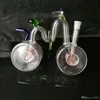 Fiets Hookah Pot, Groothandel Glas Bongs Olie Brander Glasleidingen Waterleidingen Glazen Pijp Olierouts Roken Gratis verzending