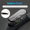 Avec paquet protecteur d'écran 3D pour Xiaomi Mi Band 4 Film de couverture complète Xiomi Band4 résistant aux rayures bord incurvé verre de protection Mi band 4