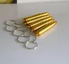 2008 New Golden Bullet Pipe Removable Keyboard Hanging Mini Metal Pipe