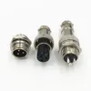 Freeshipping 50 Set GX-12 3 Pin XLR Male+Female 12mm Audio Cable Adapter Chassis Mount Aviation Connector