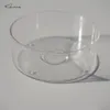 10 Lote 57 * 23 mm Grandes Tazas de plástico transparente Tealight Forma redonda Contenedores de moldes para velas para velas de boda