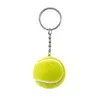 35 cm Colorful Tennis Keychain Sac charme Ball Ball Femmes hommes enfants Key Ring Fans de sport Fan Souvenir Gift d'anniversaire entièrement 8827674