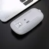 A2 Rechargeable Mouse 2.4G Wireless Silent LED Backlit Mice USB Optical Ergonomic Gaming Mouse PC Computer Mouse For Laptop Computer PC