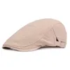 Mode unisexe coton lierre gavroche chapeau de chasse conduite plat Cabbie casquettes hommes femmes voyage parasol chapeaux rétro avant chapeau