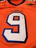 Verzending van US Bobby Boucher 9 The Water Boy Movie Men Football Jersey Ed Black S-3XL Hoge kwaliteit Gratis verzending