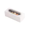 Scatola da 5 tazze Cassetto per imballaggio Scatola per macaron nuova finestra calda, scatola per dolci, confezione regalo 200 PZ / LOTTO LX5792