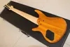 Sällsynta 7 String Bass Natural Fretless Electric Bass Guitar Chinese Guitar