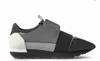 Toptan Marka Sivri Burun Yarış Koşucu Rahat Ayakkabı Erkek Kadın Eğitmen Ayakkabı Düz Düşük Kesim Dantel Up Nefes Örgü Sneaker boyutu 34-47