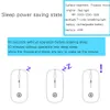 Wireless Silent LED Backlit Mice Rechargeable Luminous Mouse USB Optical Ergonomic Gaming Mouse PC Computer RGB Mice For Laptops Computer PC