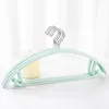 Wet and Dry Hangers Semi-circle Seamless Large Drying Racks Windproof Non-slip Adult Plastic Cloth Hanger