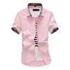 Markyi Summer Shirt Sleeve Floral Mensドレスシャツプラスサイズ5xlスリムフィットカジュアルソーシャルシャツの男性良い品質