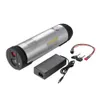 Su şişesi 36 v 12ah elektrikli bisiklet pil 10 S 36 v E-bike pil Bafang BBSHD BBS02 için 250 w 350 w motor ile 2A Şarj