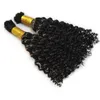 1ピース24 26 28 "キンキーカーリー100％人間編組髪の編組ブラジルのブラジルのバルクの髪の編み物のためのブラジルのバルクの髪