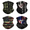 Nieuwe Amerikaanse vlag ontwerp multifunctionele ski buitensport motorfiets sjaal luipaardprint bandana gezicht CS-masker Halloween-maskers