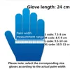 100pcs disposable latex rubber gloves household cleaning experiment catering gloves universal left and right hand