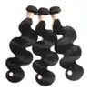 Raw Virgin Human Hair Extensions Double Wefts Body Wave 4 Bundles Indian Four Pieces 10-30inch Yirubeauty