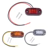 Lampada del segnale del freno del segnalino laterale a LED per auto per i rimorchi del camion automatico 12 / 24V impermeabile a turno a turno bianco giallo rosso