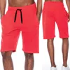 メンズサマーカジュアルテックフリースバギースウェットビーチパンツ男性カジュアルデイリーショート服