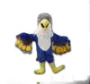 2019 traje de Mascota de halcón azul caliente de alta calidad personaje de dibujos animados águila pájaro Mascotte traje de Mascota traje de disfraces