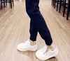 Fashion-Hot Selling 2017 Spring Autumn Mens Joggers Calças Casual Calças Masculinas Masculinas Sólidas Amarradas no Tornozelo (Tamanho Asiático)