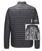 남자 여자 난방 재킷 겨울 야외 USB 적외선 후드 하이킹 전기 열 스포츠 등산 하이킹 코트