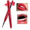 Miss Rose 2 em 1 lápis lápis de lápis 8 cor batom labial beleza maquiagem impermeável cor nua cosméticos lipliner caneta festa de festa