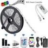 Wifi LED Strip Lights Wireless Smart Phone APP Controlled Light Strip Kit 300 Leds 5050 Waterproof IP65 LED Lights