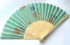 تاجر الجملة 2019 NEW LOT 20X الحرير الصينية للطي الخيزران مروحة اليد المعجبين الفن اليدوية زهرة
