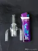 Three through glass filter Wholesale Glass bongs Oil Burner Glass Water Pipes Oil Rigs Smoking Free