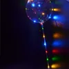 Novos LED luzes balões noite iluminação bobo bola multicolor decoração balão decorativo decorativo Balões mais leves com vara