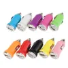 Universal Colorful Mini 5 V 1A Bullet USB Ładowarka samochodowa do komórek Smart Mobile Telefon Ładowarka Adapter