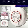 Z-Wave Sound Light Siren Alarm Sensor Home Smart Compatible Security Automation