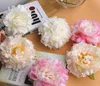 Artificial Flowers Silk Peony Flower Heads Party Wedding Decoration Supplies Simulation Fake Flower Head Home Decorations 15cm GB786