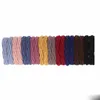 New Fashion Colorful Hair Band For Women Girls 20PCS/Set Spiral Elastic Rubber Hairband Ponytail Holder Hair Ring HZ