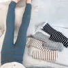 Dziecko Legginsy Designerskie Designer Odzież Dziewczyny Bawełniane Legginsy Wysoka Talia Elastyczna Wątek Pit Spodnie Maluch Wiosna Jesienne Stripe Rajstopy Zyqa423