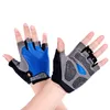 New cushioning shock Cycling Gloves Mountain Bike Gloves Half Finger Biking Gloves | Anti-Slip Shock-Absorbing Breathable Cycle accessories