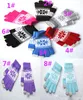 Fashion Christmas Snowflake Gloves Woman Winter Touch Screen Glove Winter Warm Xmas Knitting Mitten Party Gift DA079
